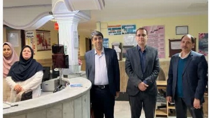 بازدید معاون آموزشی و معاون فرهنگی و دانشجویی از مرکز آموزشی و درمانی مرادی 